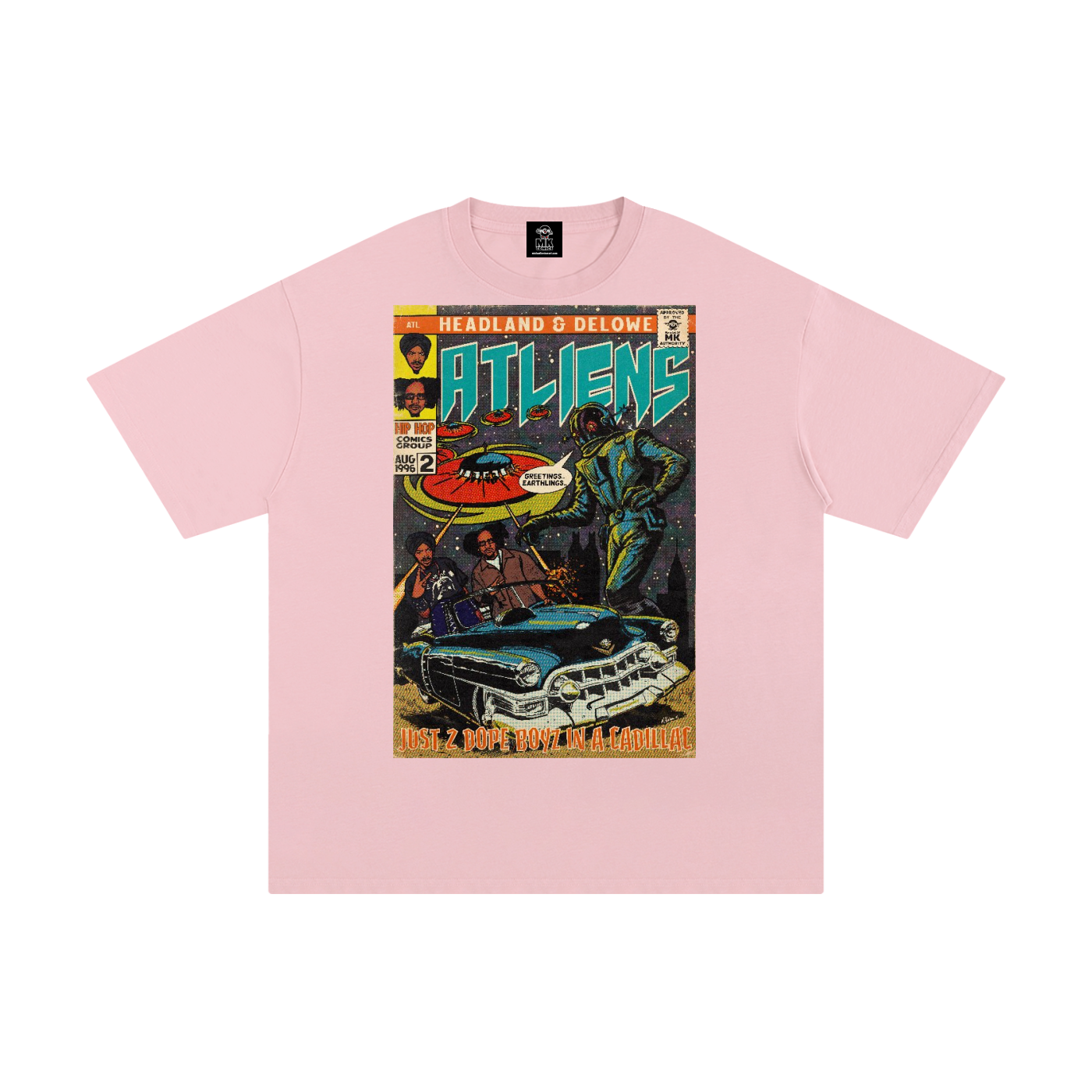 ATLiens - MK Classics - Unisex Pure Cotton T-Shirt
