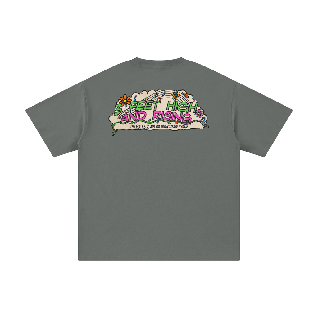 3 Feet High & Rising - Unisex Pure Cotton T-Shirt