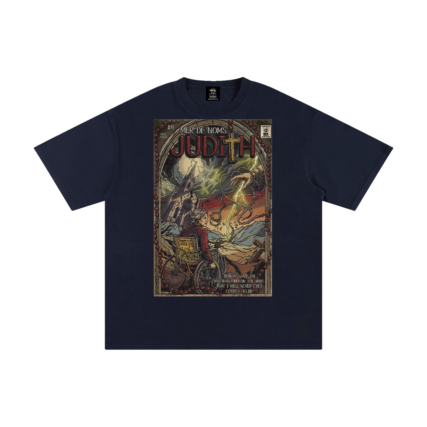 Judith - Unisex Pure Cotton T-Shirt