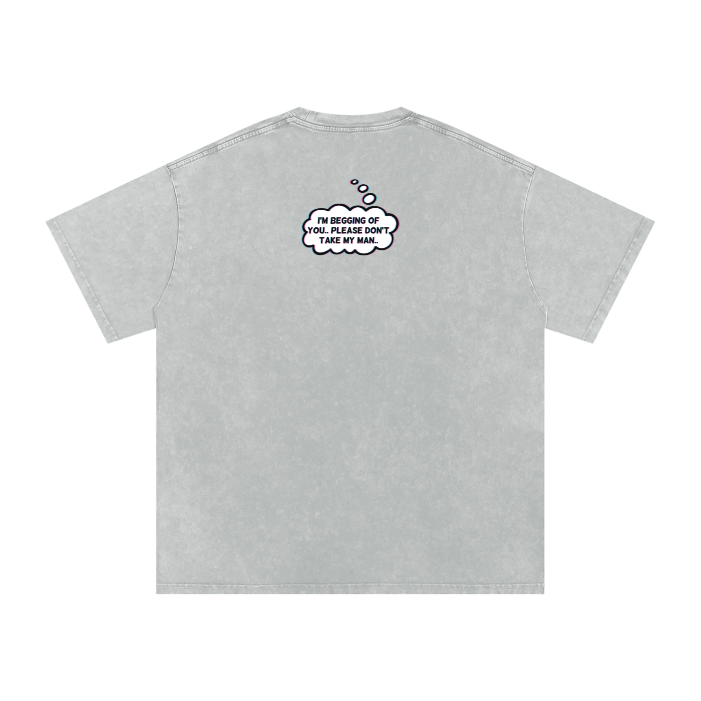 Jolene - Snow Washed Oversized Cotton T-Shirt