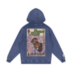 Brown Sugar - Snow Washed Loose Cotton Hoodie