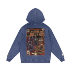 It's Dark & Hell is Hot - Snow Washed Loose Cotton Hoodie