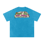 3 Feet High & Rising - Snow Washed Oversized Cotton T-Shirt