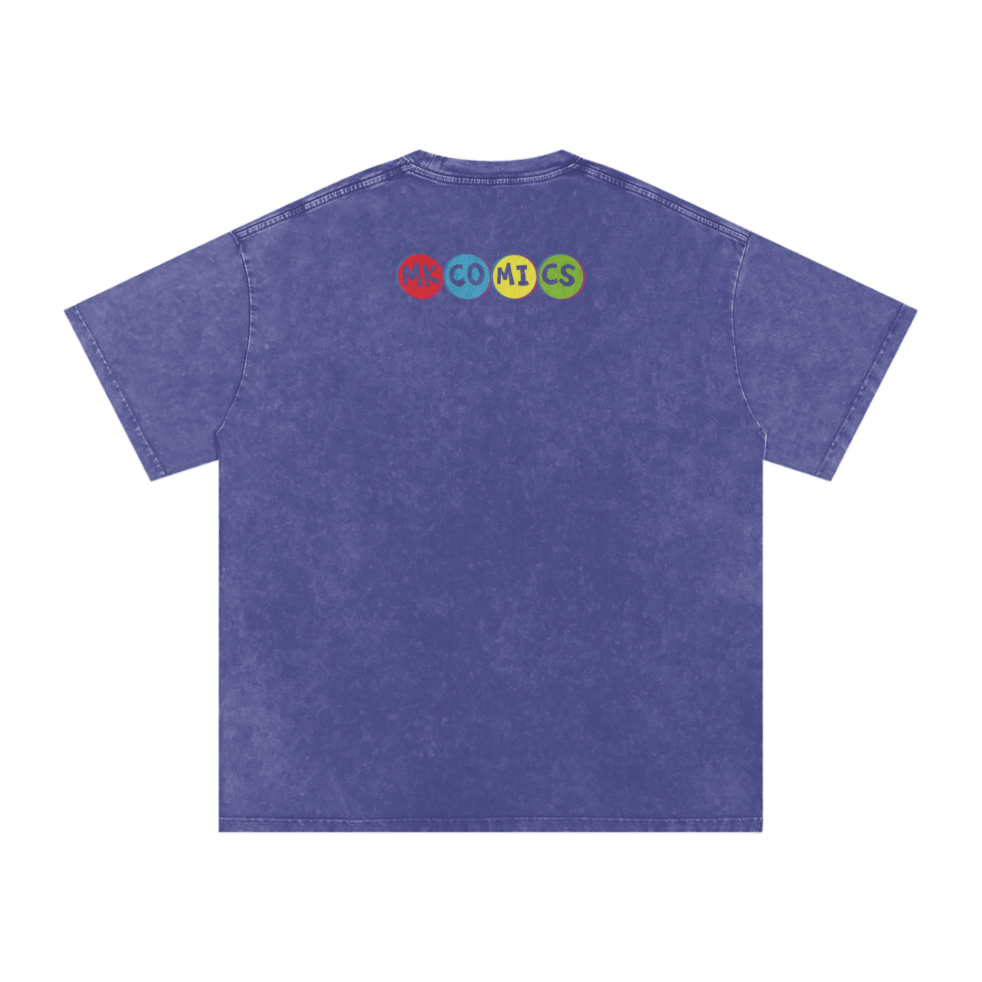 Twisted - Snow Washed Oversized Cotton T-Shirt