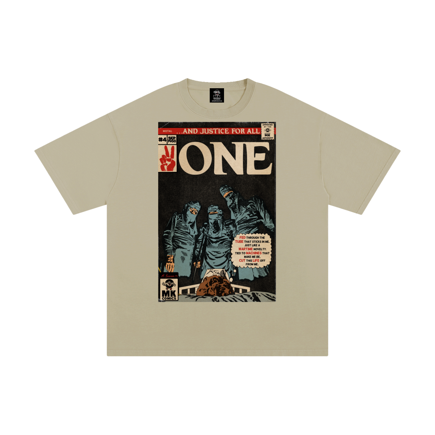 One - MK Classics - Unisex Pure Cotton T-Shirt
