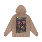 Pimp Trick Gangsta Clique - Snow Washed Loose Cotton Hoodie