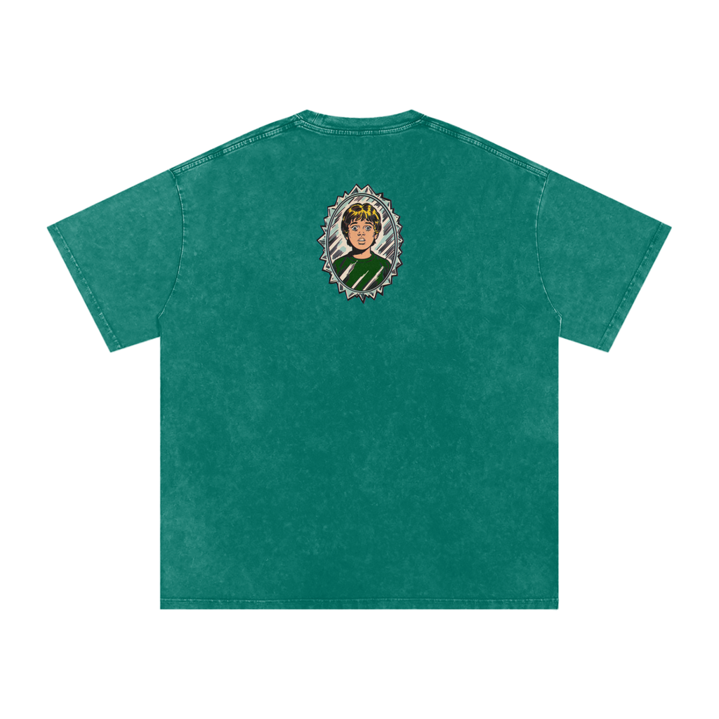 Tommy - Snow Washed Oversized Cotton T-Shirt