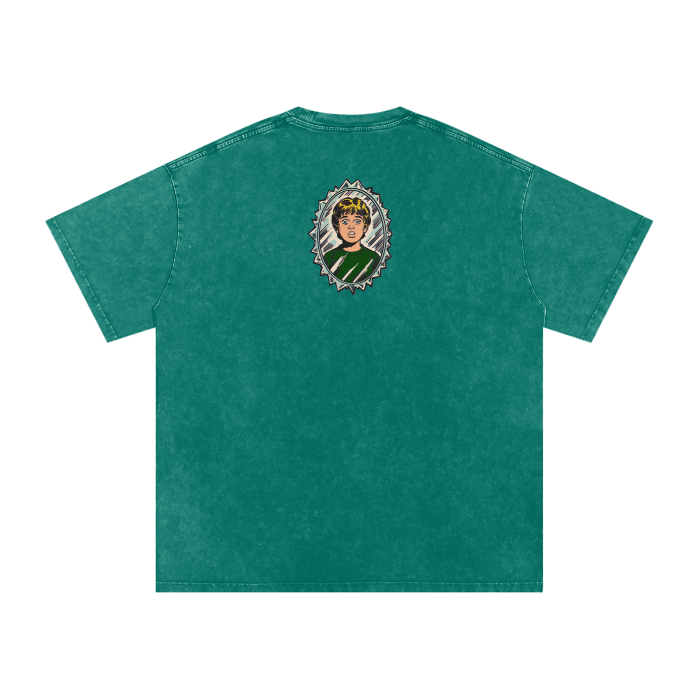 Tommy - Snow Washed Oversized Cotton T-Shirt