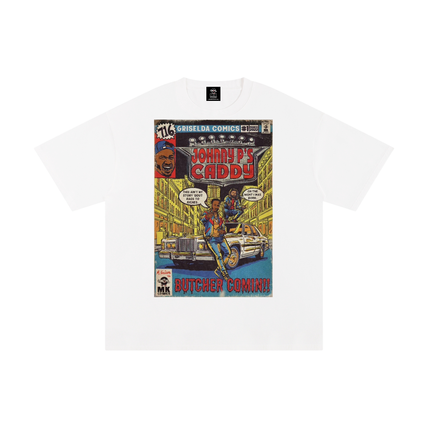 Johnny P's Caddy - Unisex Pure Cotton T-Shirt