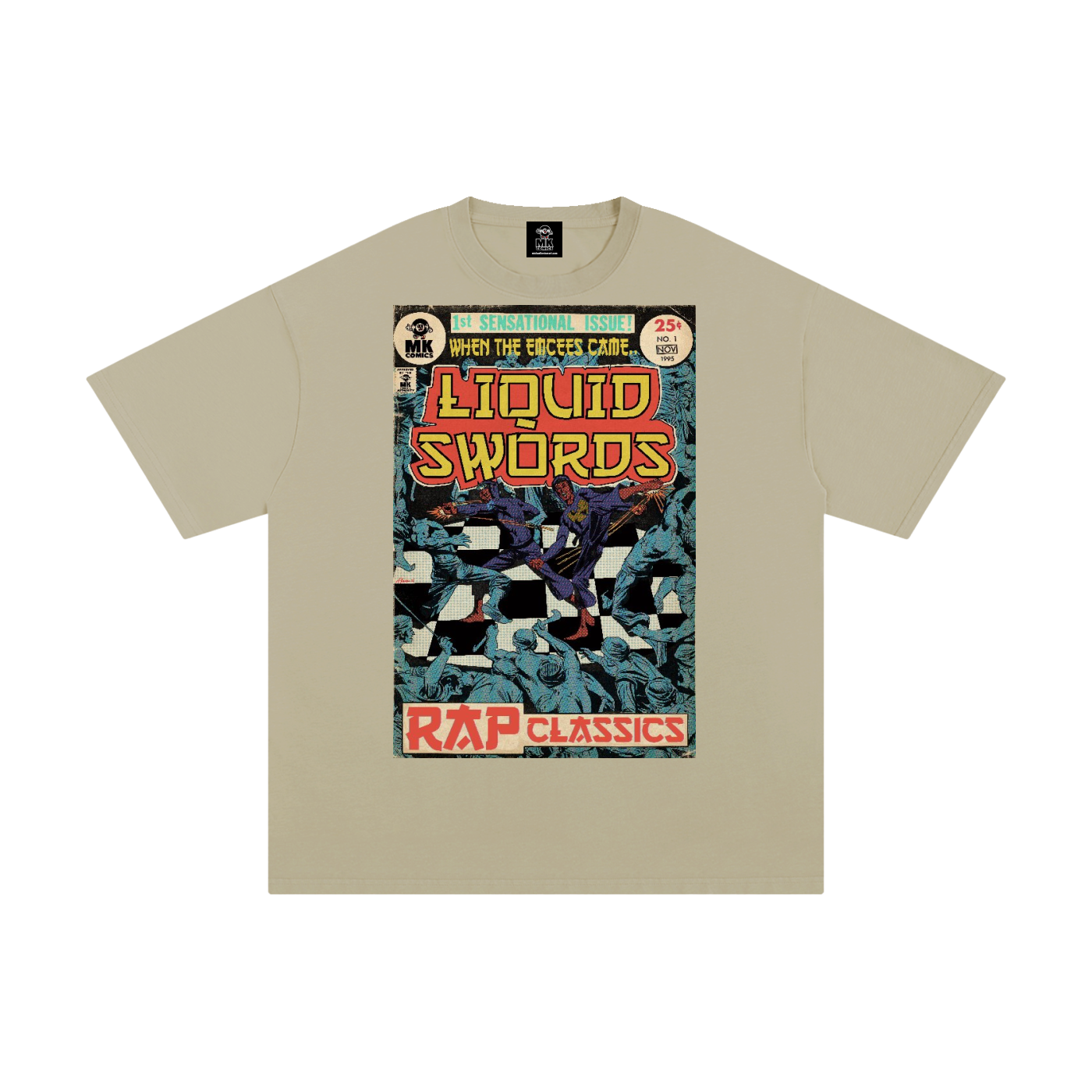 Liquid Swords - MK Classics - Unisex Pure Cotton T-Shirt