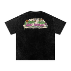 3 Feet High & Rising - Snow Washed Oversized Cotton T-Shirt