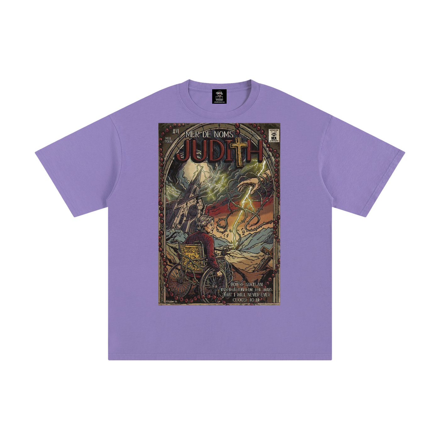 Judith - Unisex Pure Cotton T-Shirt