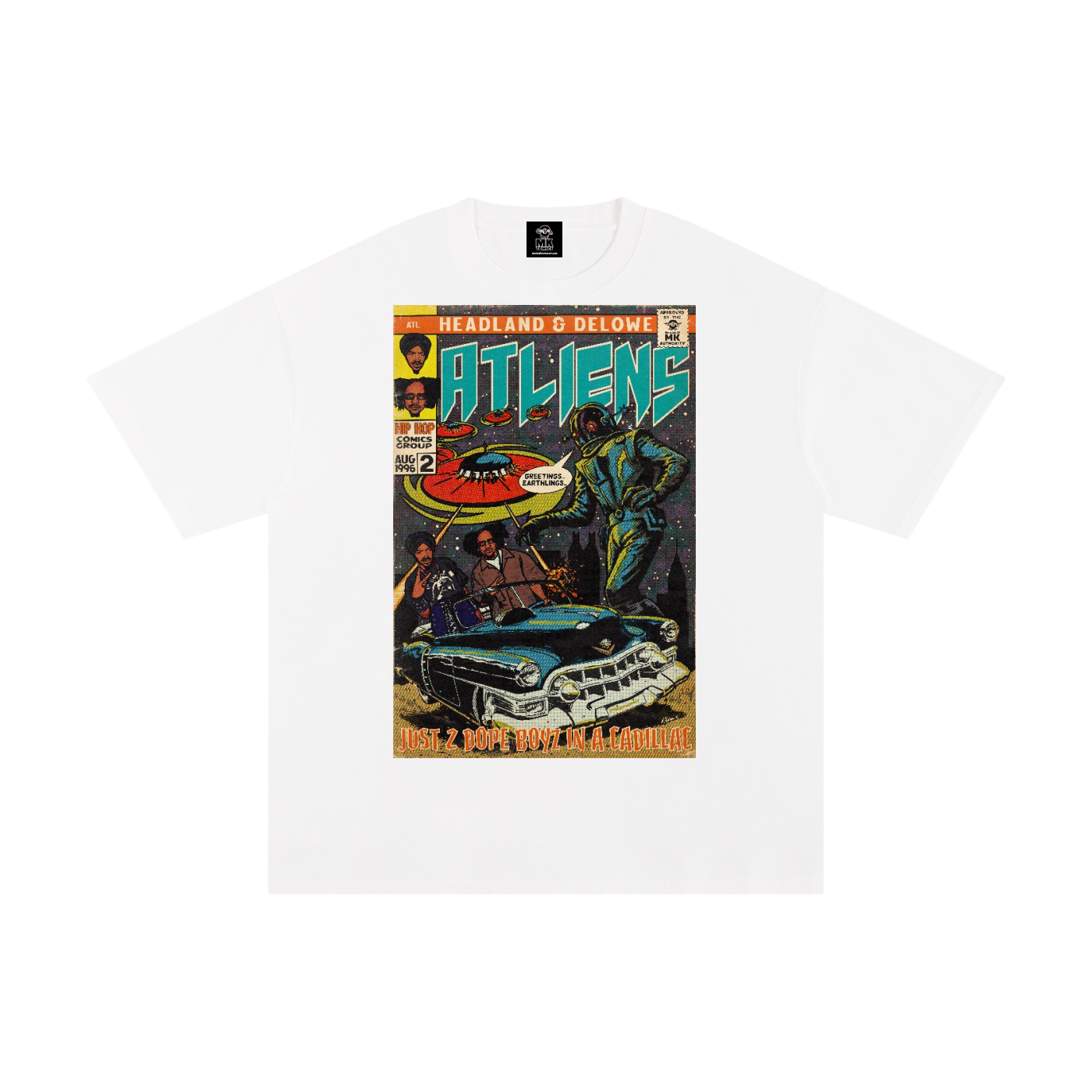 ATLiens - MK Classics - Unisex Pure Cotton T-Shirt