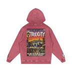 Toxicity - Snow Washed Loose Cotton Hoodie