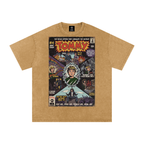 Tommy - Snow Washed Oversized Cotton T-Shirt
