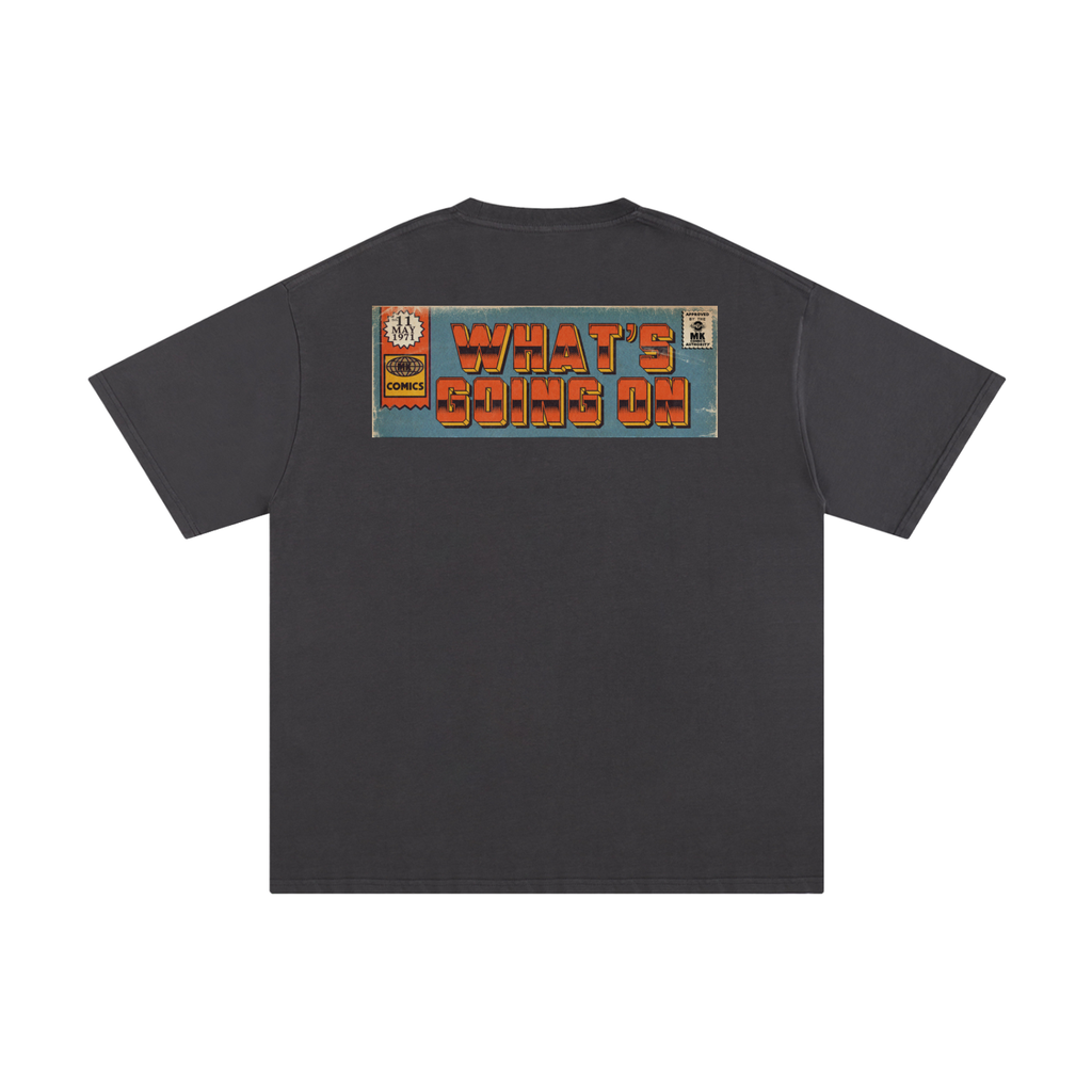 What's Going On - Unisex Pure Cotton T-Shirt
