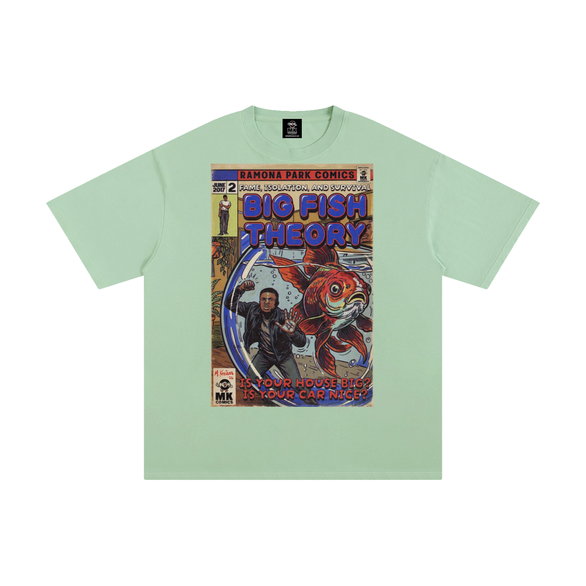 Big Fish Theory - Unisex Pure Cotton T-Shirt