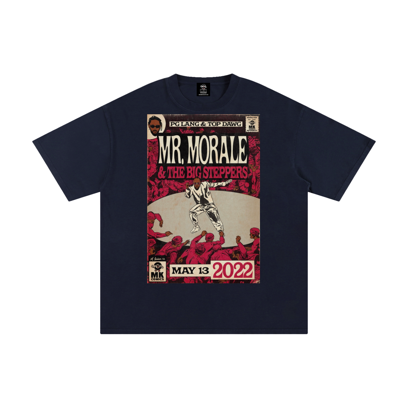 Mr. Morale & the Big Steppers - Unisex Pure Cotton T-Shirt
