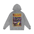 Helicopter - Snow Washed Loose Cotton Hoodie
