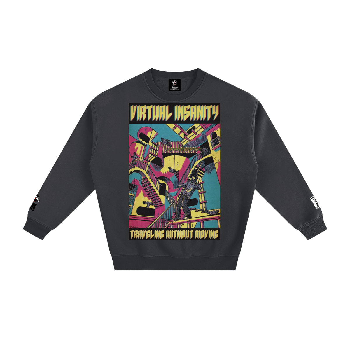 Virtual Insanity - Fleeced Sweatshirt
