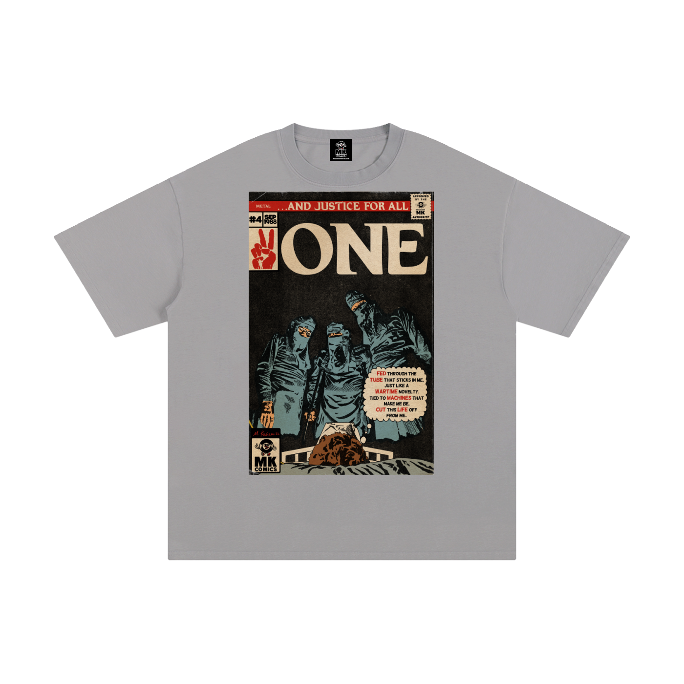One - MK Classics - Unisex Pure Cotton T-Shirt