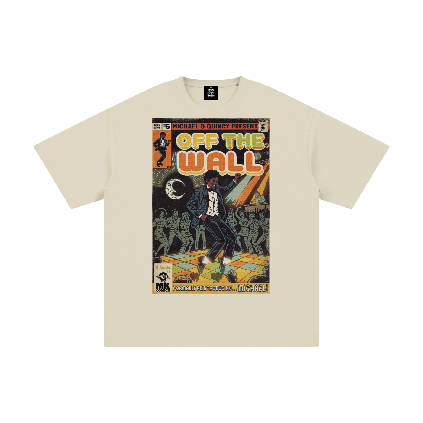 Off the Wall - Unisex Pure Cotton T-Shirt