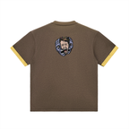 Paranoid Android - Contrast Cuff Cuffed T-Shirt