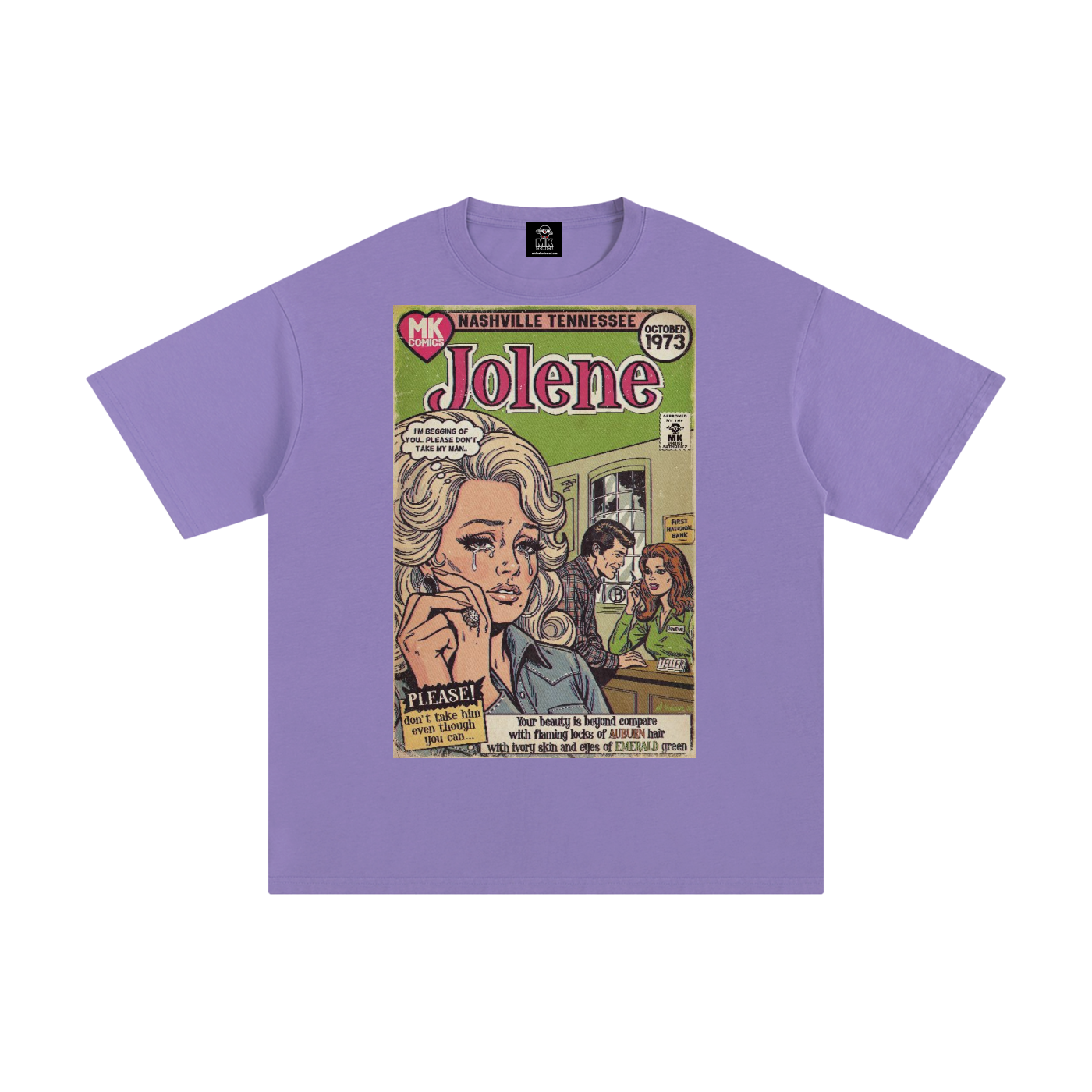Jolene - Unisex Pure Cotton T-Shirt