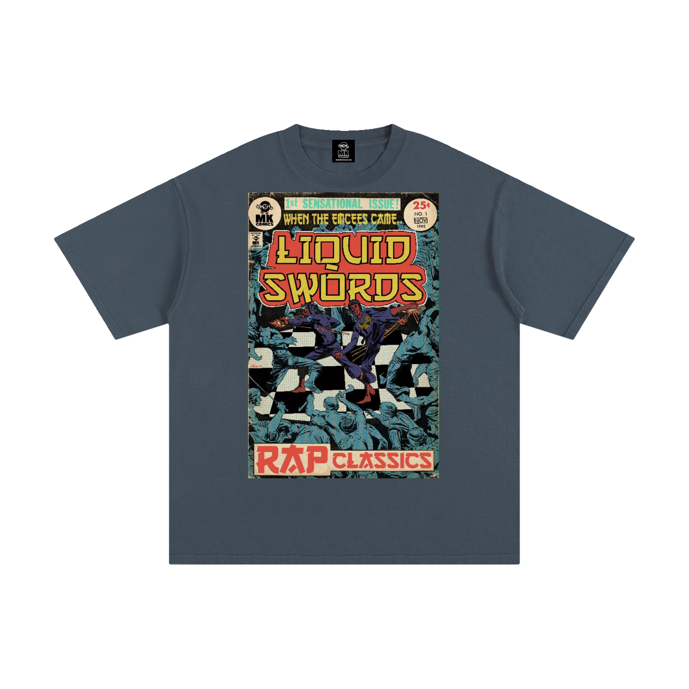 Liquid Swords - MK Classics - Unisex Pure Cotton T-Shirt