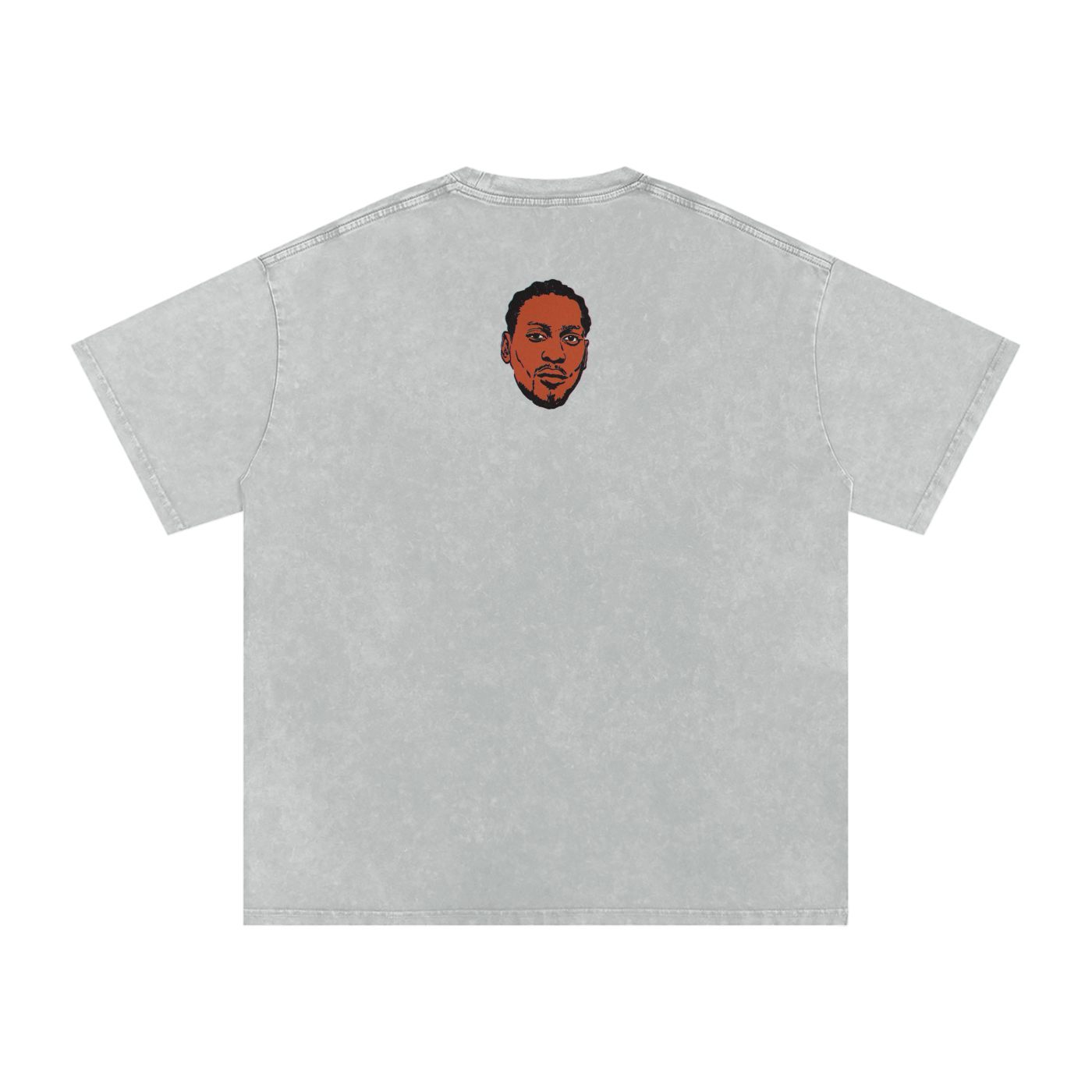 Brown Sugar - Snow Washed Oversized Cotton T-Shirt