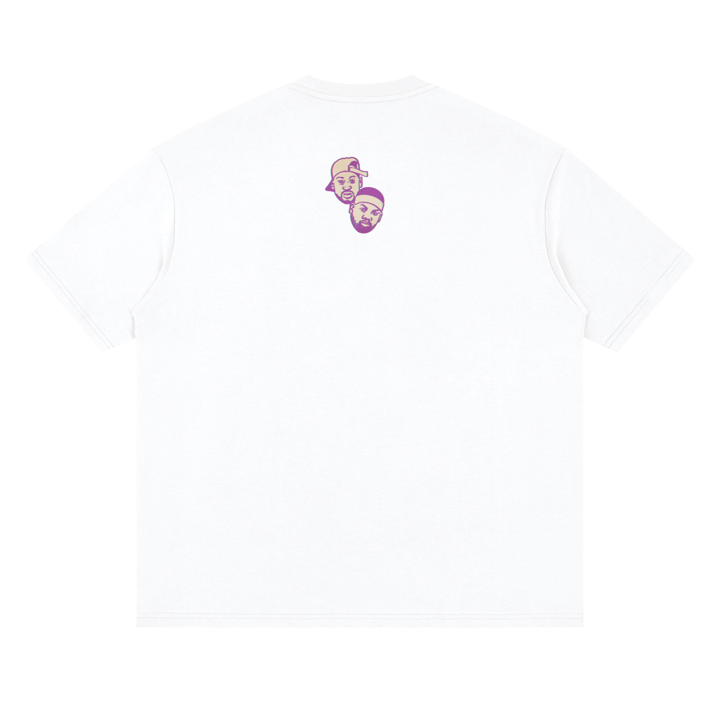Only Built 4 Cuban Linx - PURPLE EDITION/ONLY 25 AVAILABLE - Streetwear Loose Drop Shoulder T-Shirt