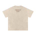 Purple Rain - Snow Washed Oversized Cotton T-Shirt