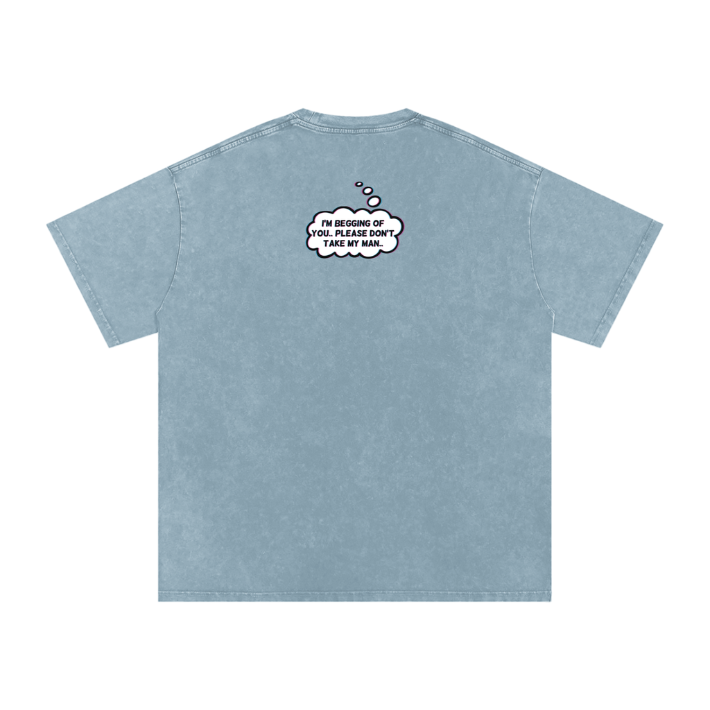 Jolene - Snow Washed Oversized Cotton T-Shirt