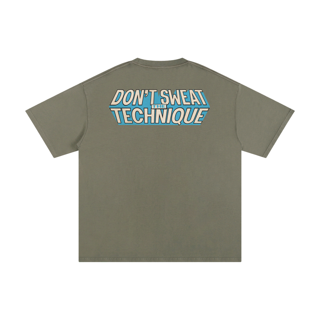 Don't Sweat the Technique - Unisex Pure Cotton T-Shirt