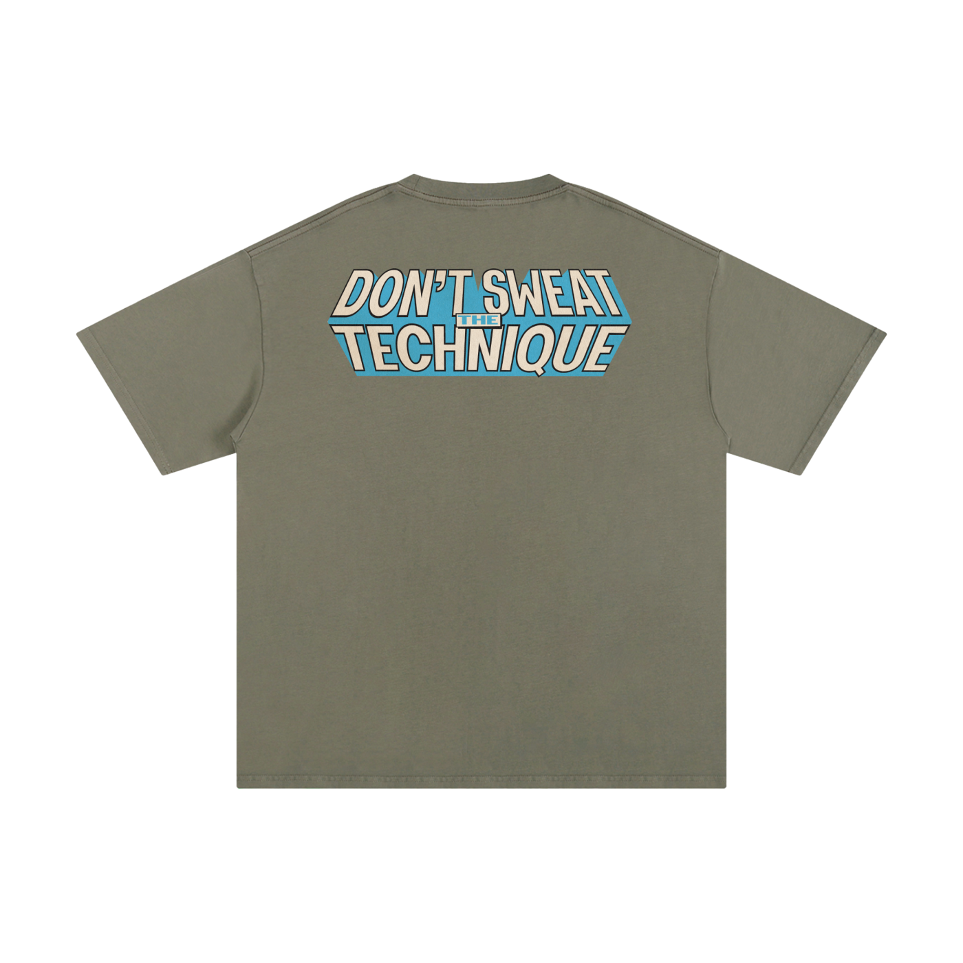 Don't Sweat the Technique - Unisex Pure Cotton T-Shirt