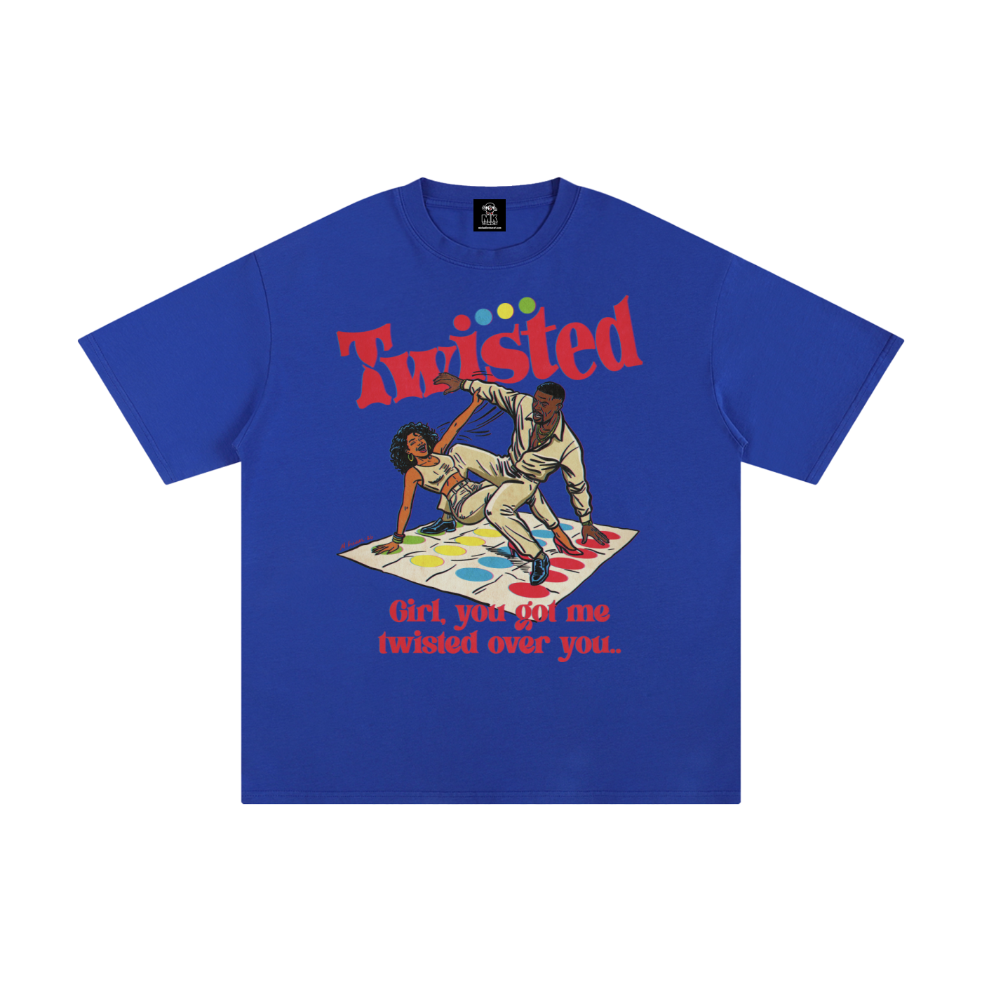 Twisted - Unisex Pure Cotton T-Shirt