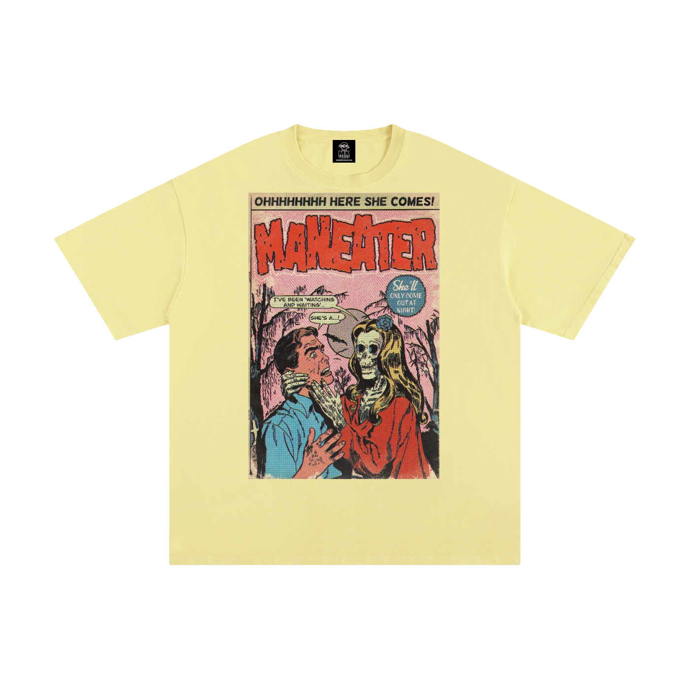 Maneater - MK Classics - Unisex Pure Cotton T-Shirt