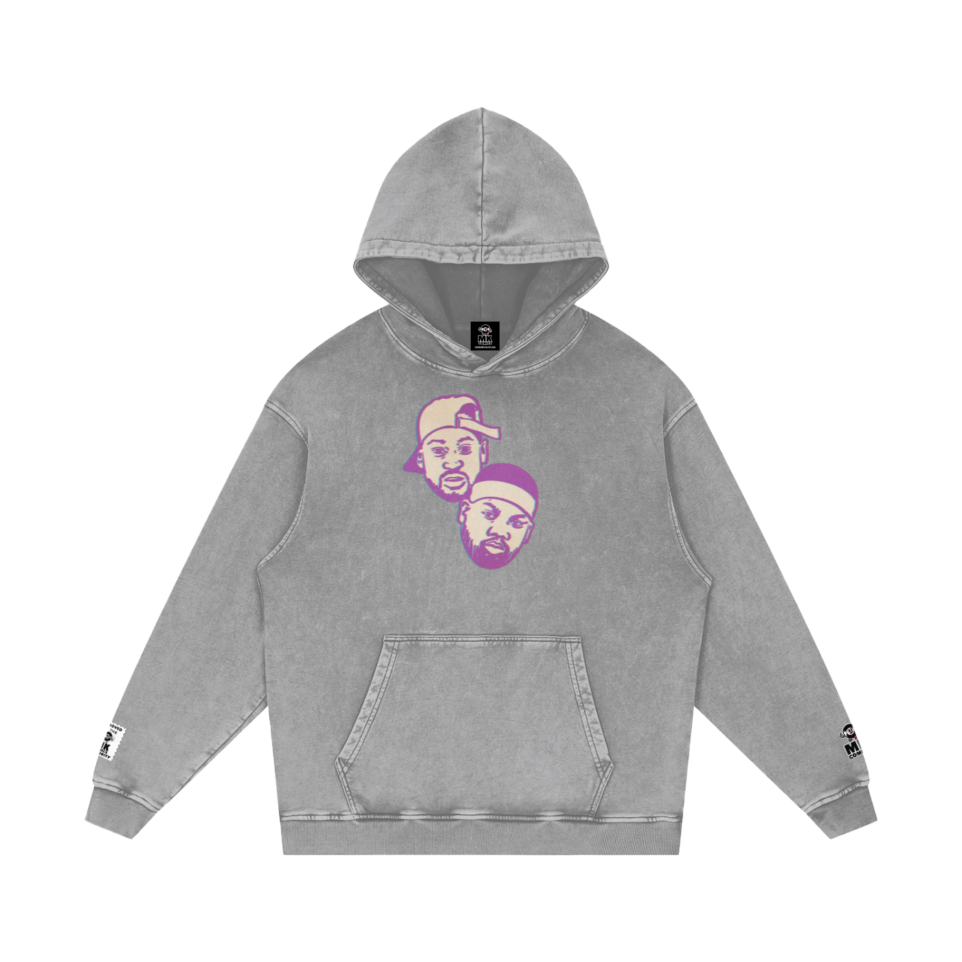 Only Built 4 Cuban Linx - Snow Washed Loose Cotton Hoodie