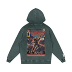 Rhythm Nation - Snow Washed Loose Cotton Hoodie