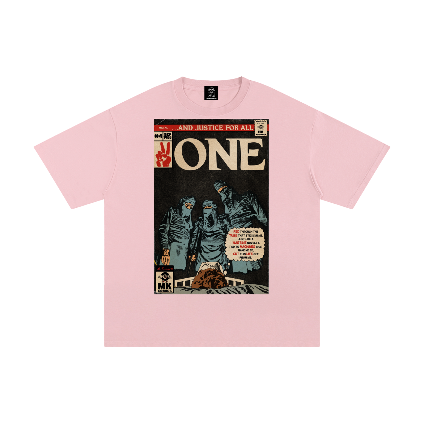 One - MK Classics - Unisex Pure Cotton T-Shirt