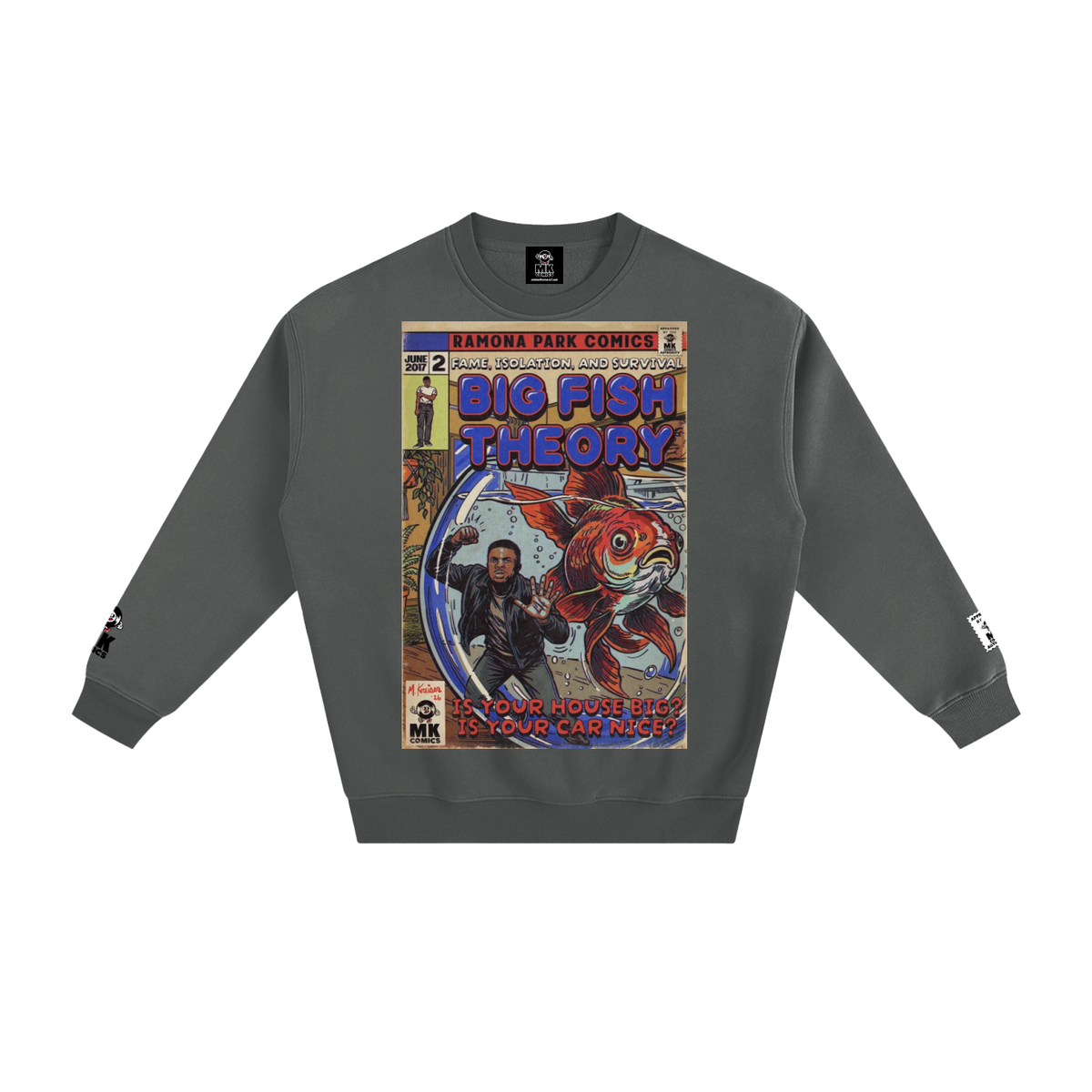 Big Fish Theory - Fleeced Sweatshirt