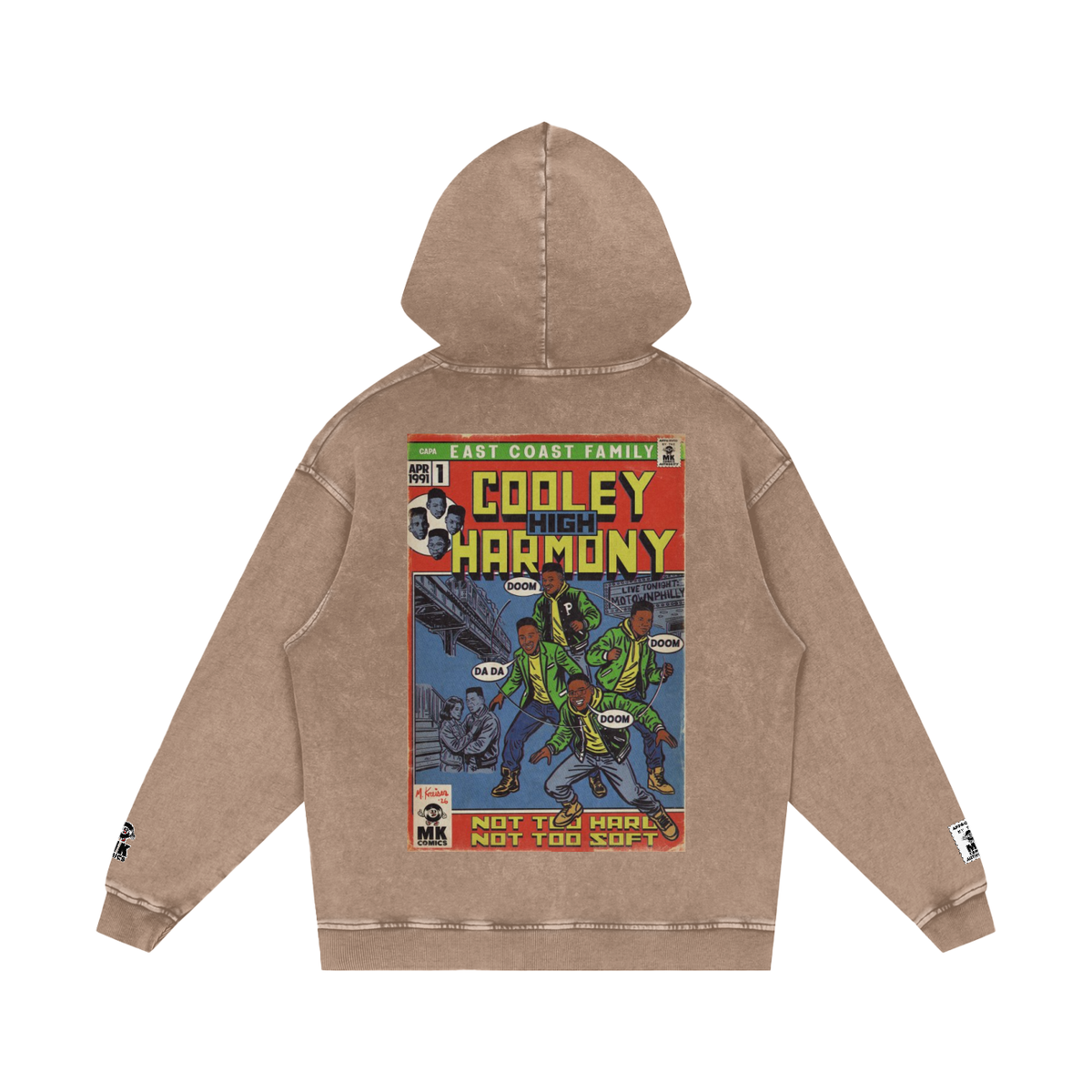 Cooleyhighharmony - Snow Washed Loose Cotton Hoodie