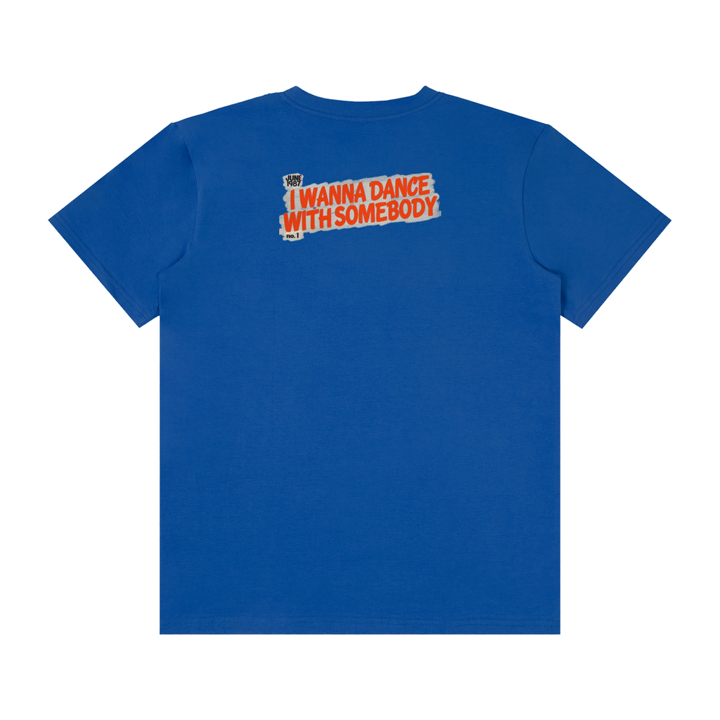 I Wanna Dance with Somebody - SIZE UP 1 SIZE - Unisex Classic Crew Neck Cotton T-Shirt