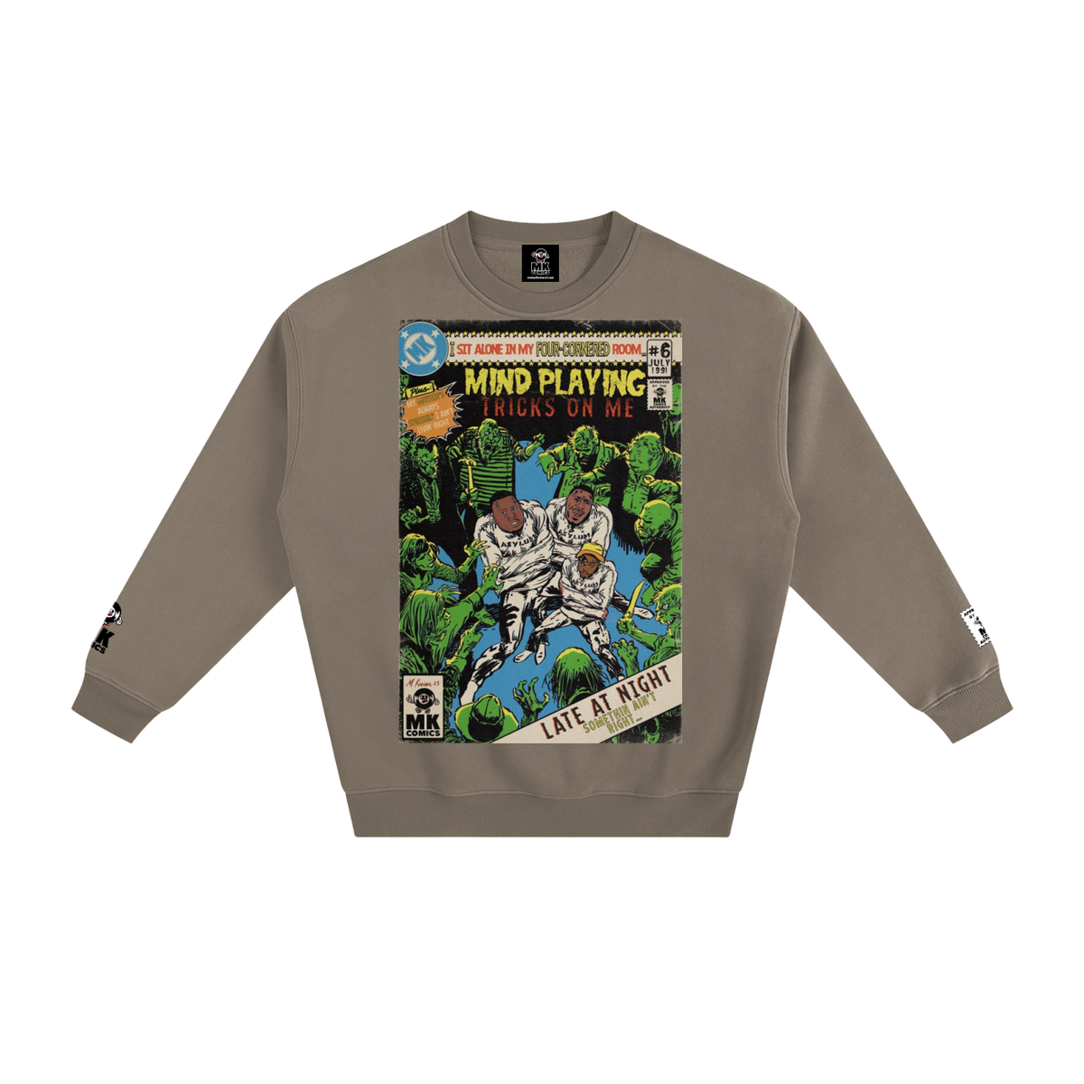 Mind Playing Tricks on me - Fleeced Sweatshirt