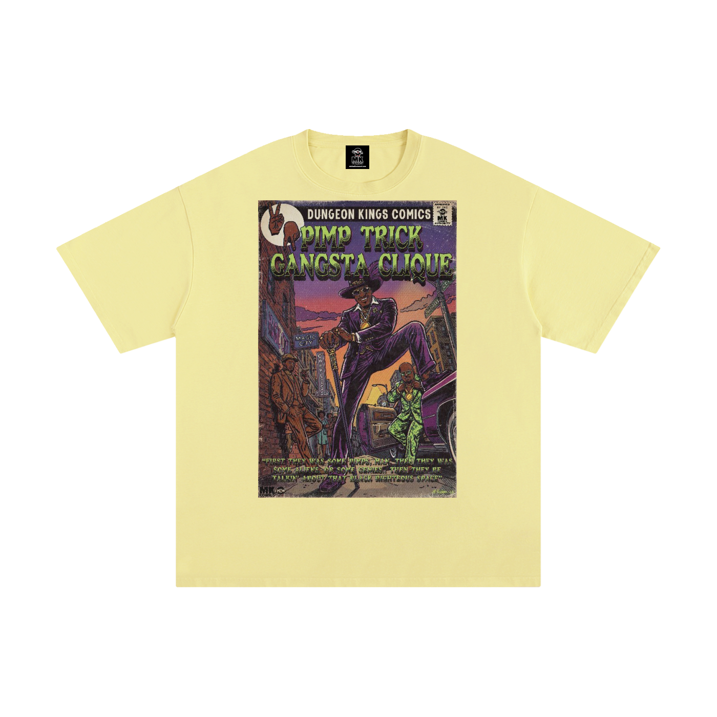 Pimp Trick Gangsta Clique - Unisex Pure Cotton T-Shirt