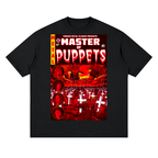 Master of Puppets - LIMITED/ONLY 25 PRINTED - Streetwear Loose Drop Shoulder T-Shirt