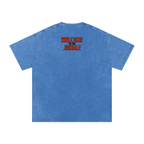 Welcome to the Jungle - Snow Washed Oversized Cotton T-Shirt