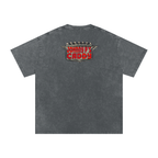 Johnny P's Caddy - Snow Washed Oversized Cotton T-Shirt