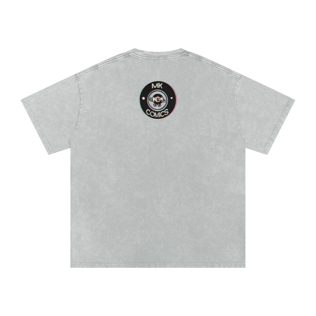 The Sweetest Taboo - Snow Washed Oversized Cotton T-Shirt