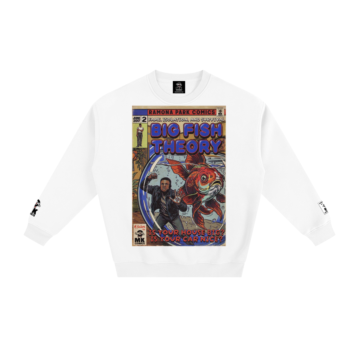 Big Fish Theory - Fleeced Sweatshirt